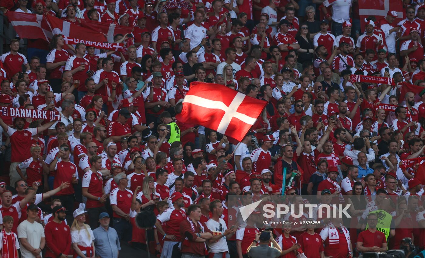 Denmark Soccer Euro 2020 Denmark - Belgium