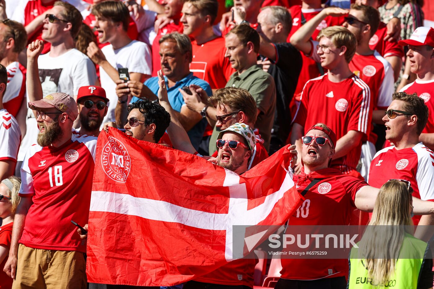 Denmark Soccer Euro 2020 Denmark - Belgium