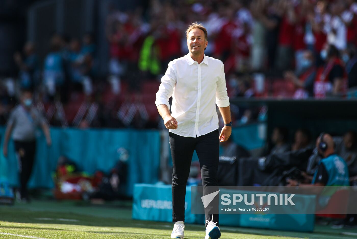 Denmark Soccer Euro 2020 Denmark - Belgium