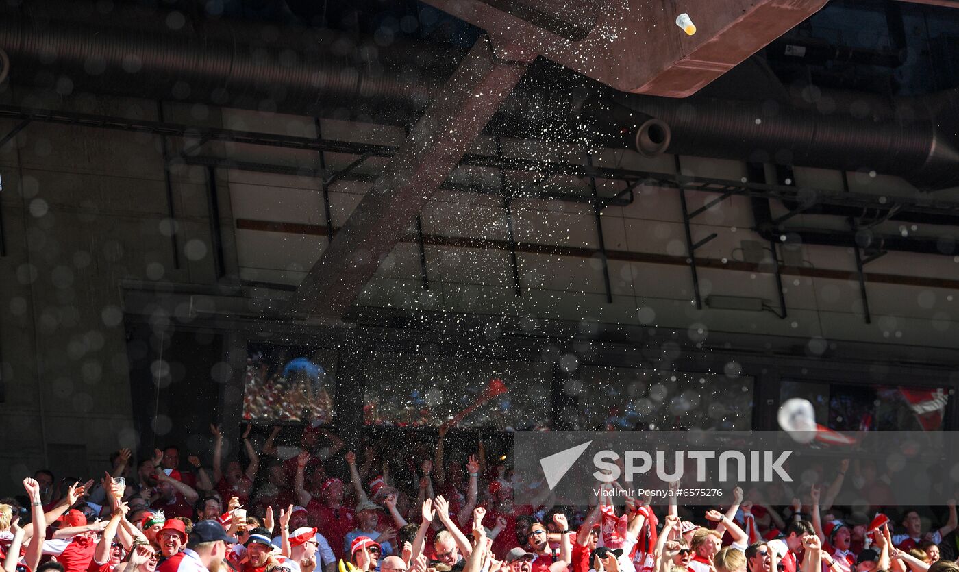 Denmark Soccer Euro 2020 Denmark - Belgium