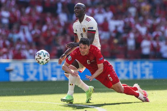 Denmark Soccer Euro 2020 Denmark - Belgium