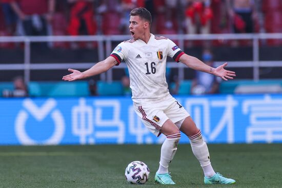 Denmark Soccer Euro 2020 Denmark - Belgium