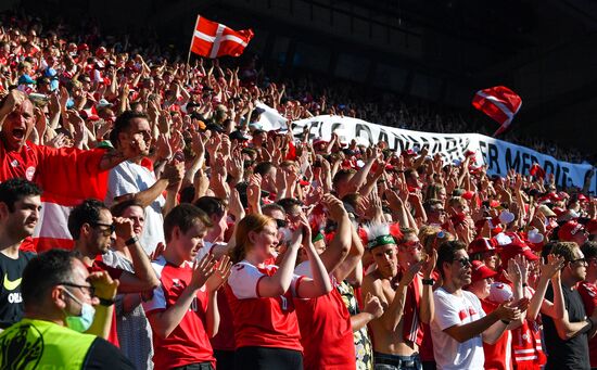 Denmark Soccer Euro 2020 Denmark - Belgium