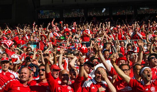 Denmark Soccer Euro 2020 Denmark - Belgium