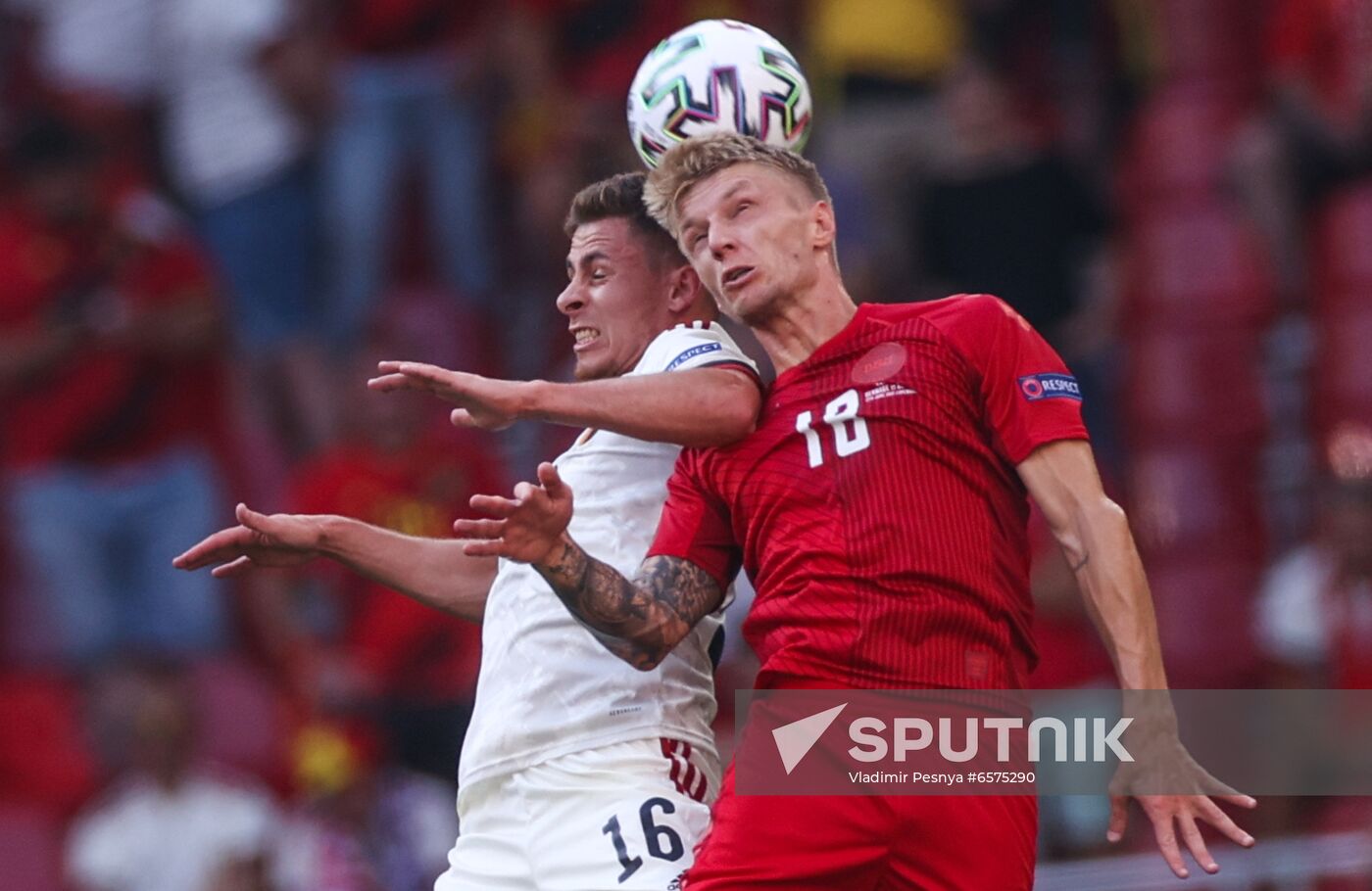 Denmark Soccer Euro 2020 Denmark - Belgium