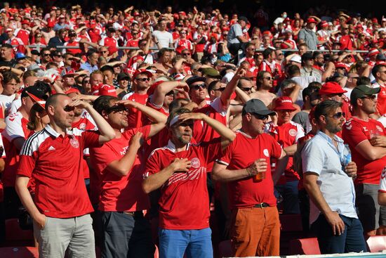 Denmark Soccer Euro 2020 Denmark - Belgium
