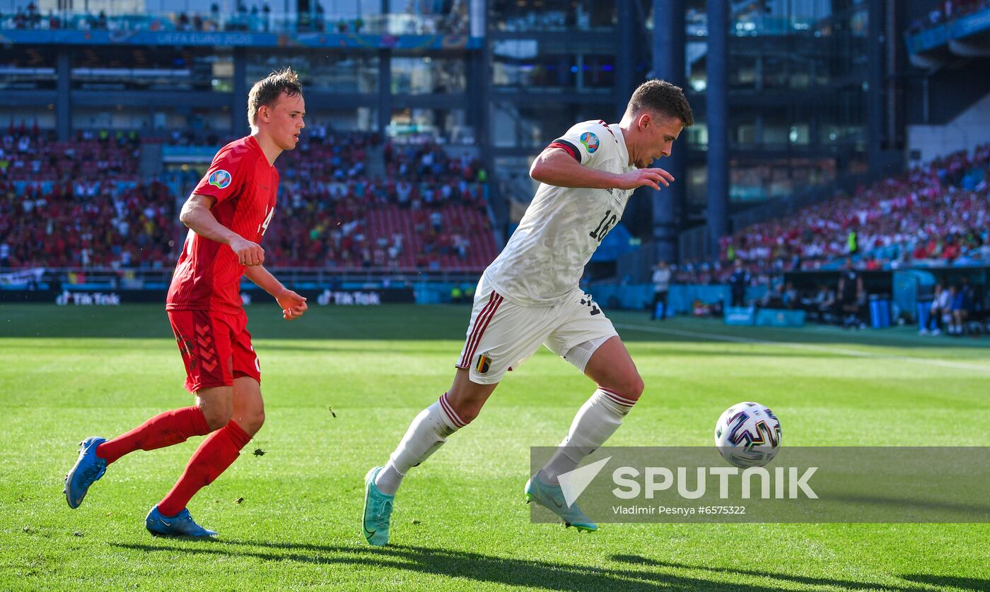 Denmark Soccer Euro 2020 Denmark - Belgium