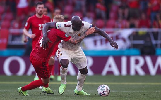 Denmark Soccer Euro 2020 Denmark - Belgium
