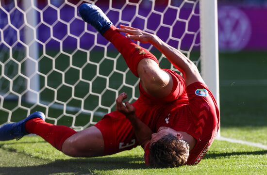 Denmark Soccer Euro 2020 Denmark - Belgium