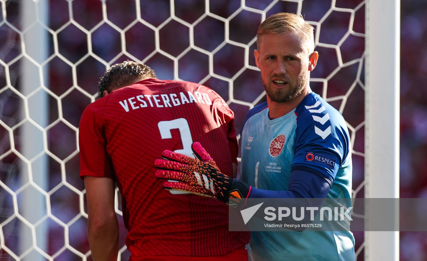 Denmark Soccer Euro 2020 Denmark - Belgium