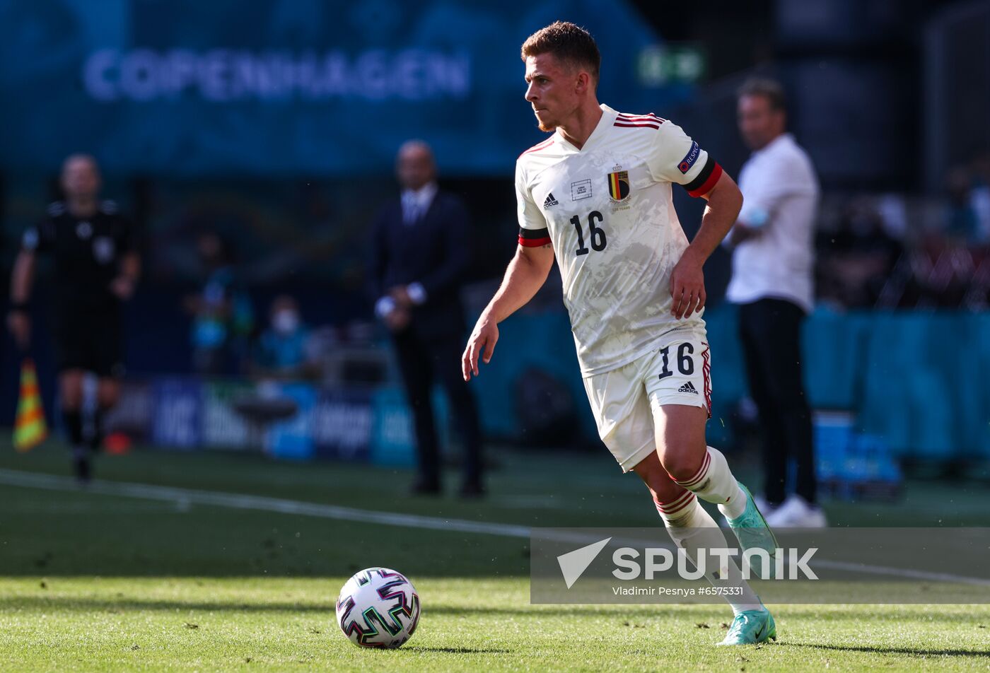 Denmark Soccer Euro 2020 Denmark - Belgium