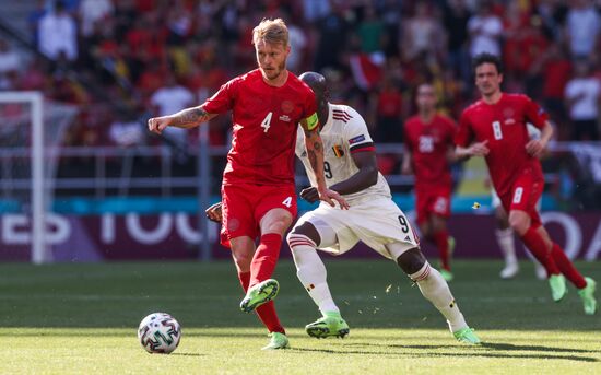 Denmark Soccer Euro 2020 Denmark - Belgium
