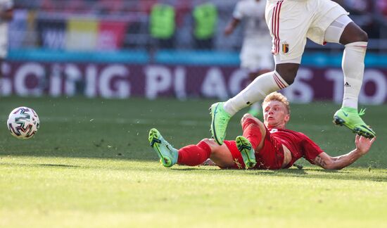 Denmark Soccer Euro 2020 Denmark - Belgium