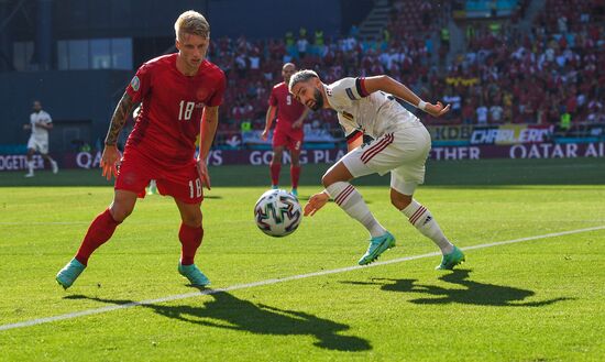 Denmark Soccer Euro 2020 Denmark - Belgium