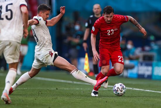 Denmark Soccer Euro 2020 Denmark - Belgium