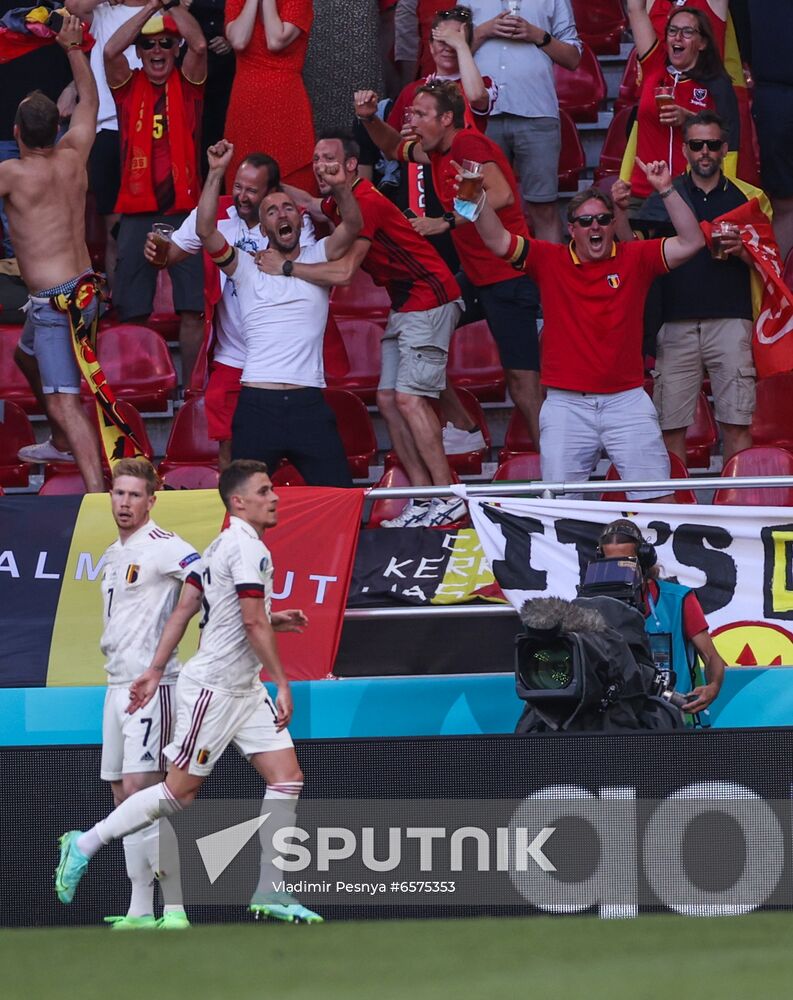 Denmark Soccer Euro 2020 Denmark - Belgium