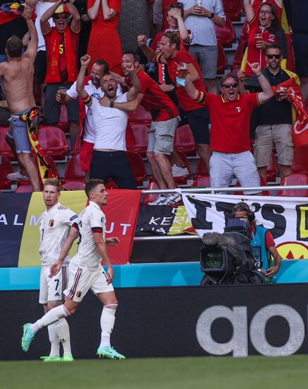 Denmark Soccer Euro 2020 Denmark - Belgium