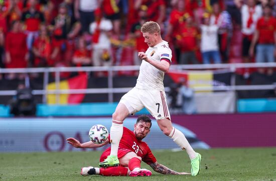 Denmark Soccer Euro 2020 Denmark - Belgium