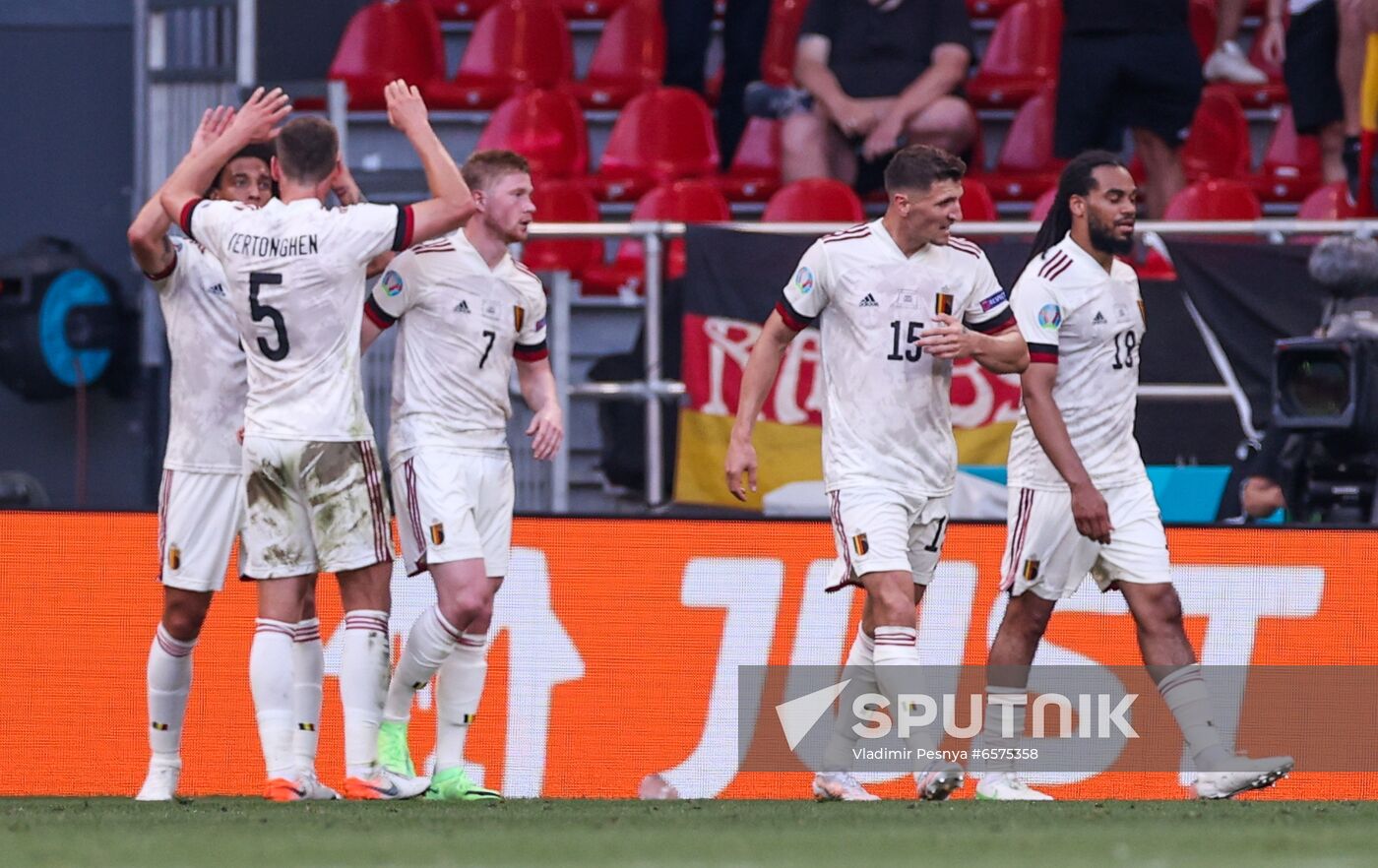 Denmark Soccer Euro 2020 Denmark - Belgium