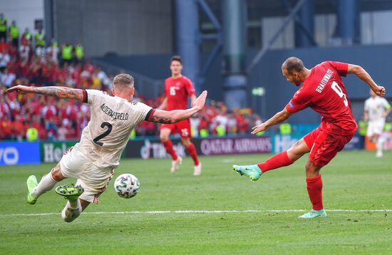 Denmark Soccer Euro 2020 Denmark - Belgium
