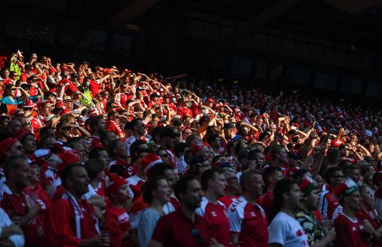 Denmark Soccer Euro 2020 Denmark - Belgium