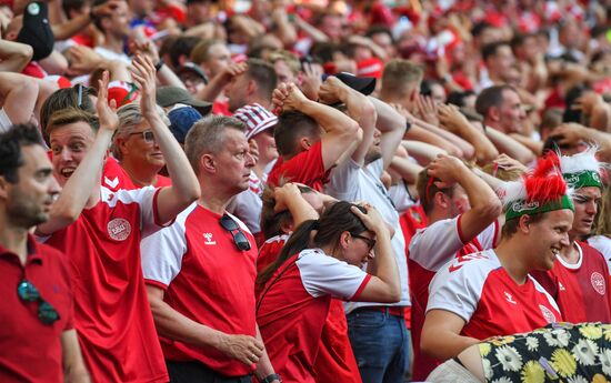 Denmark Soccer Euro 2020 Denmark - Belgium