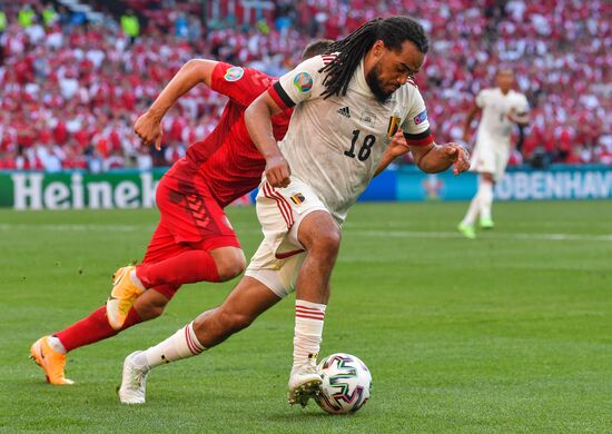 Denmark Soccer Euro 2020 Denmark - Belgium