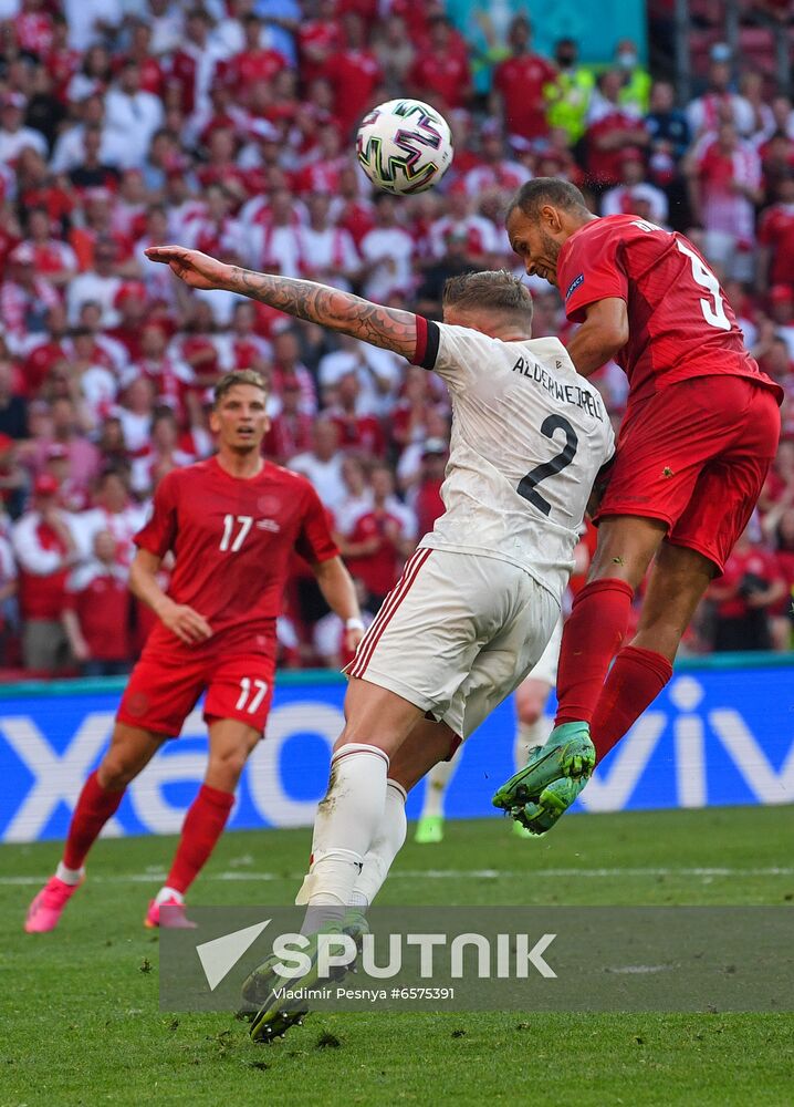 Denmark Soccer Euro 2020 Denmark - Belgium