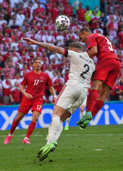 Denmark Soccer Euro 2020 Denmark - Belgium