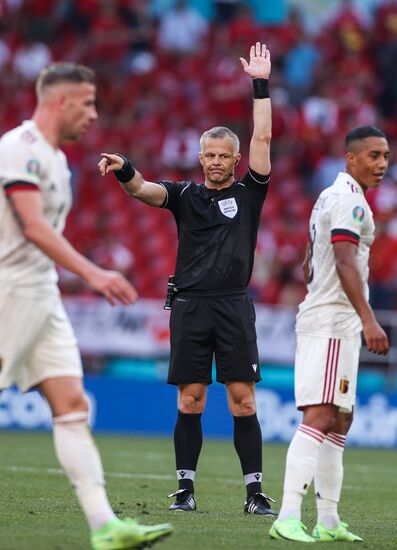 Denmark Soccer Euro 2020 Denmark - Belgium