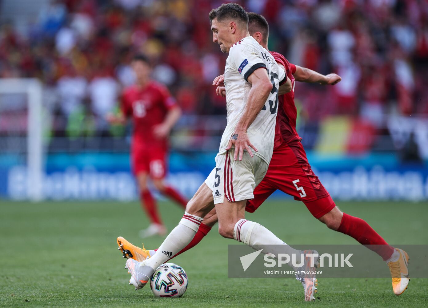 Denmark Soccer Euro 2020 Denmark - Belgium