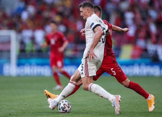 Denmark Soccer Euro 2020 Denmark - Belgium