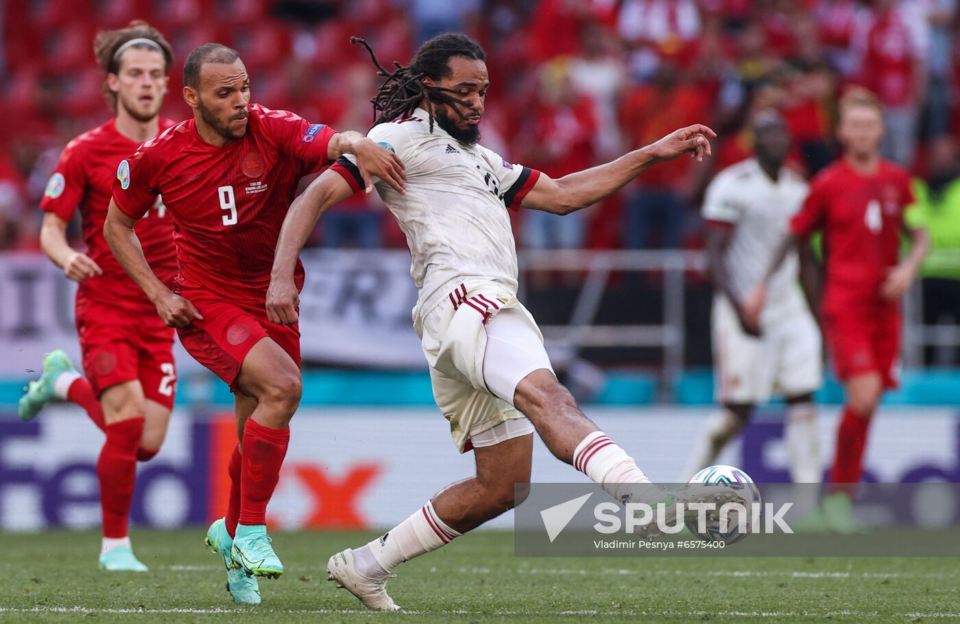 Denmark Soccer Euro 2020 Denmark - Belgium