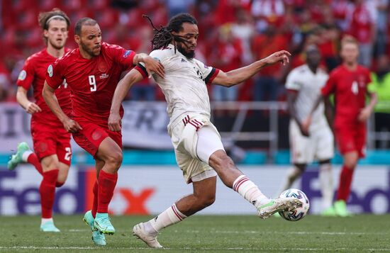 Denmark Soccer Euro 2020 Denmark - Belgium