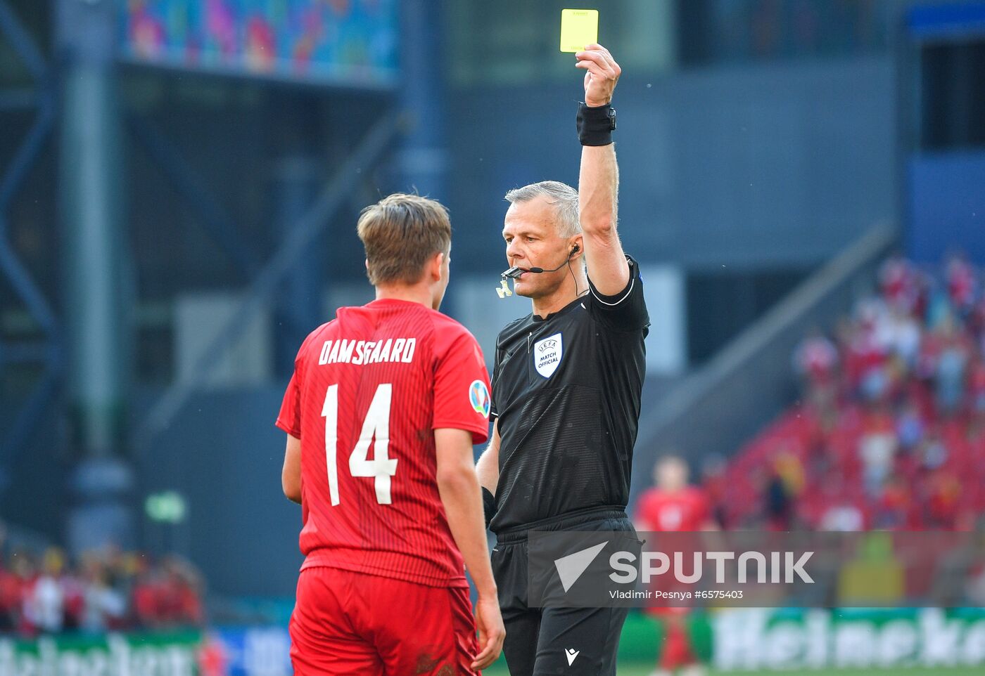 Denmark Soccer Euro 2020 Denmark - Belgium