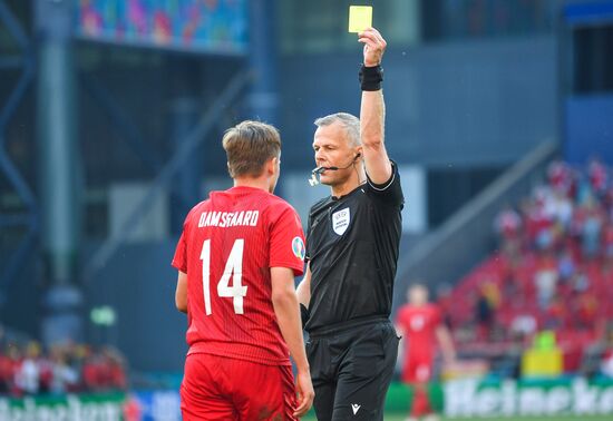 Denmark Soccer Euro 2020 Denmark - Belgium