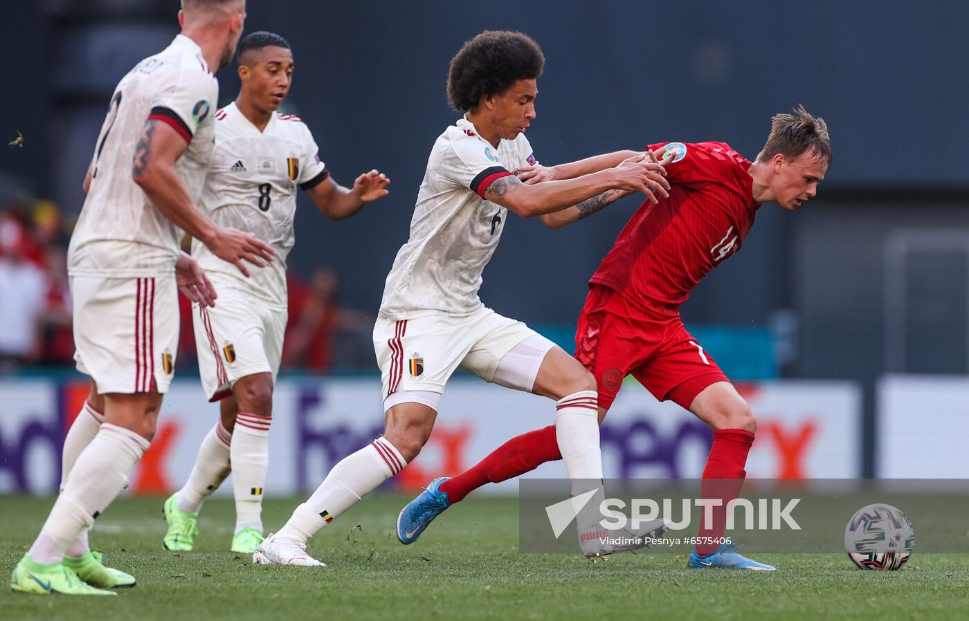 Denmark Soccer Euro 2020 Denmark - Belgium