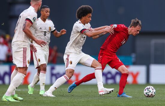 Denmark Soccer Euro 2020 Denmark - Belgium