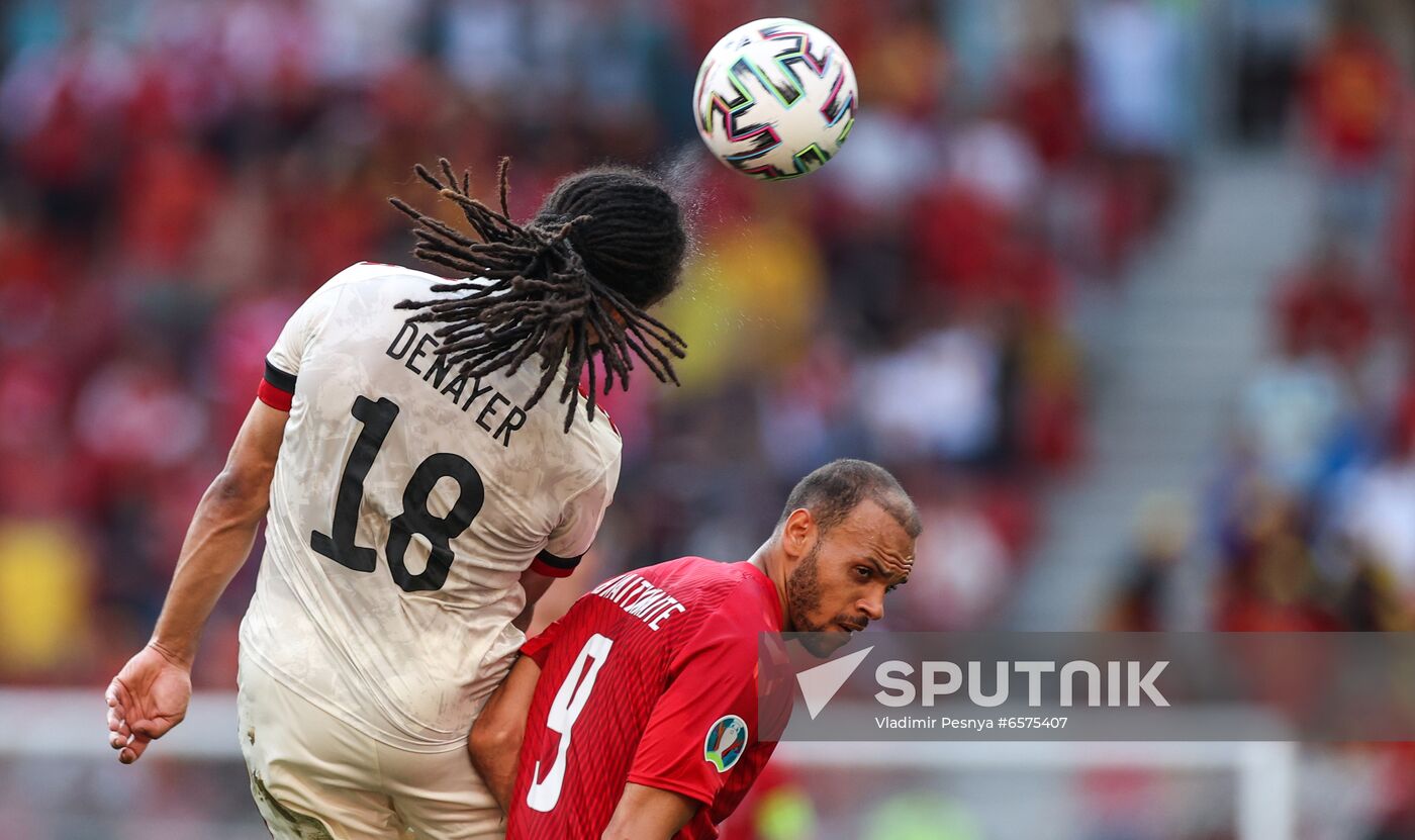 Denmark Soccer Euro 2020 Denmark - Belgium