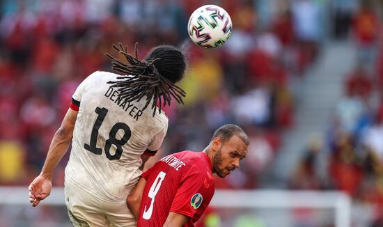 Denmark Soccer Euro 2020 Denmark - Belgium