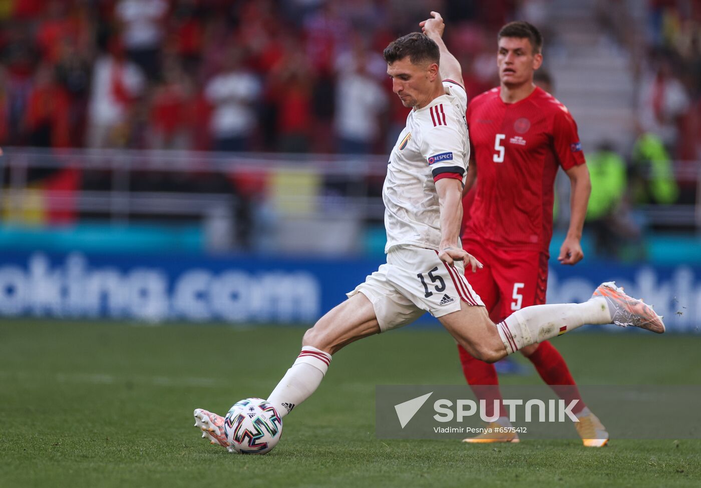 Denmark Soccer Euro 2020 Denmark - Belgium