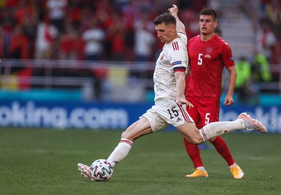 Denmark Soccer Euro 2020 Denmark - Belgium