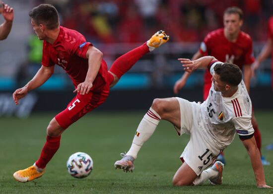 Denmark Soccer Euro 2020 Denmark - Belgium