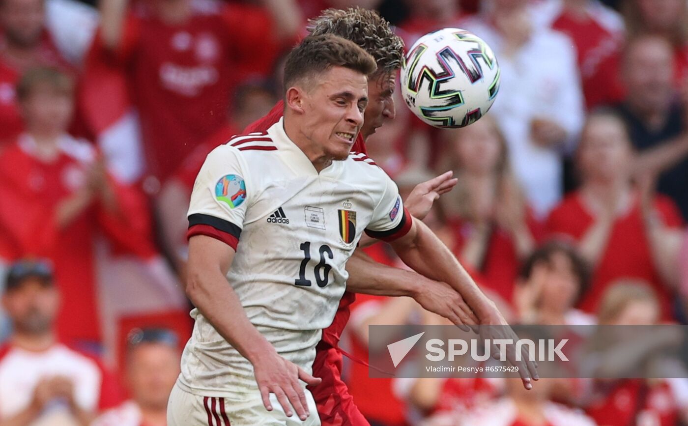 Denmark Soccer Euro 2020 Denmark - Belgium