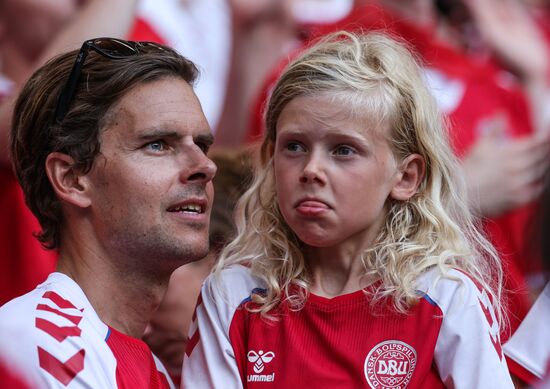 Denmark Soccer Euro 2020 Denmark - Belgium