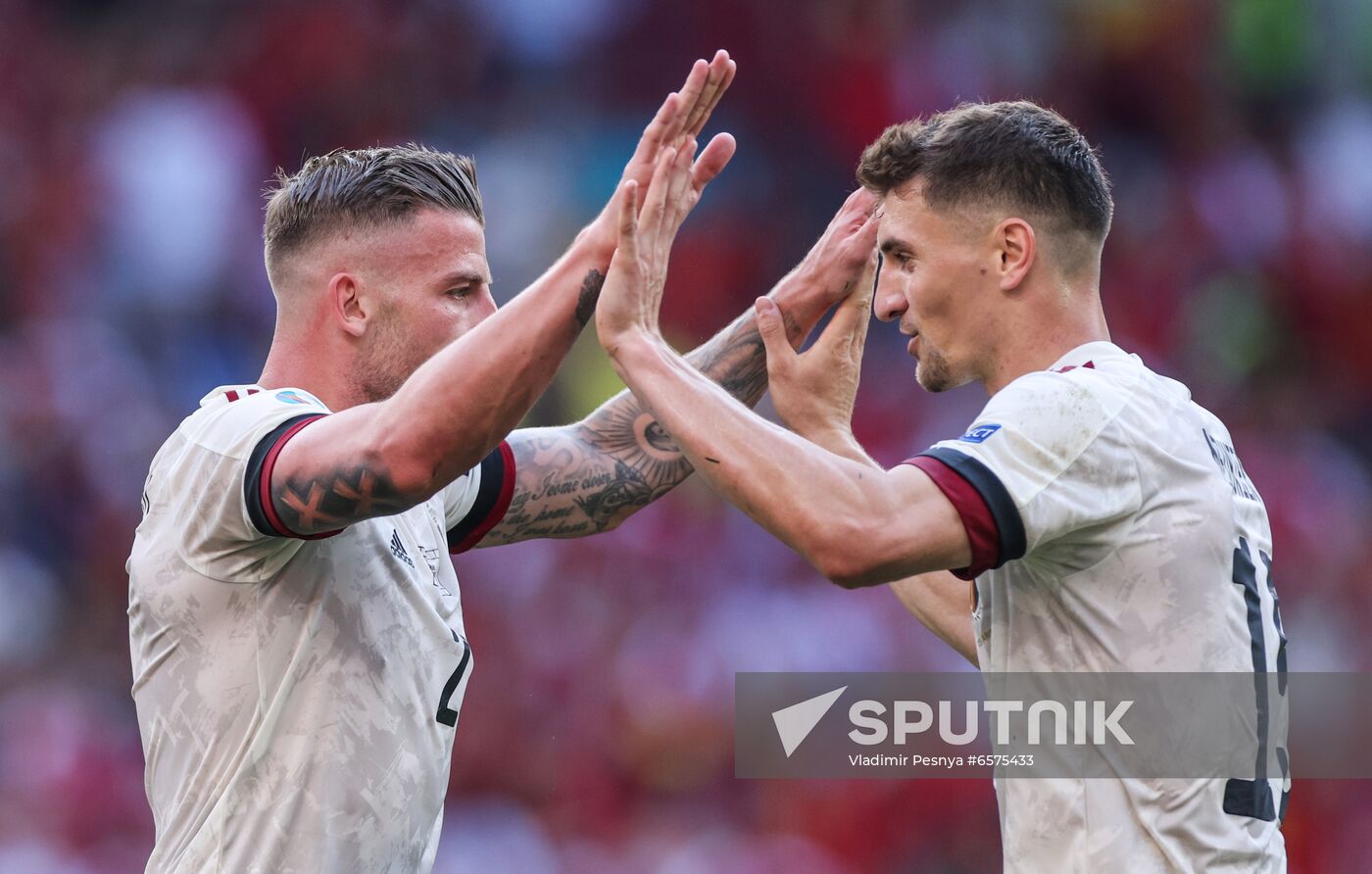Denmark Soccer Euro 2020 Denmark - Belgium