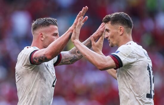 Denmark Soccer Euro 2020 Denmark - Belgium