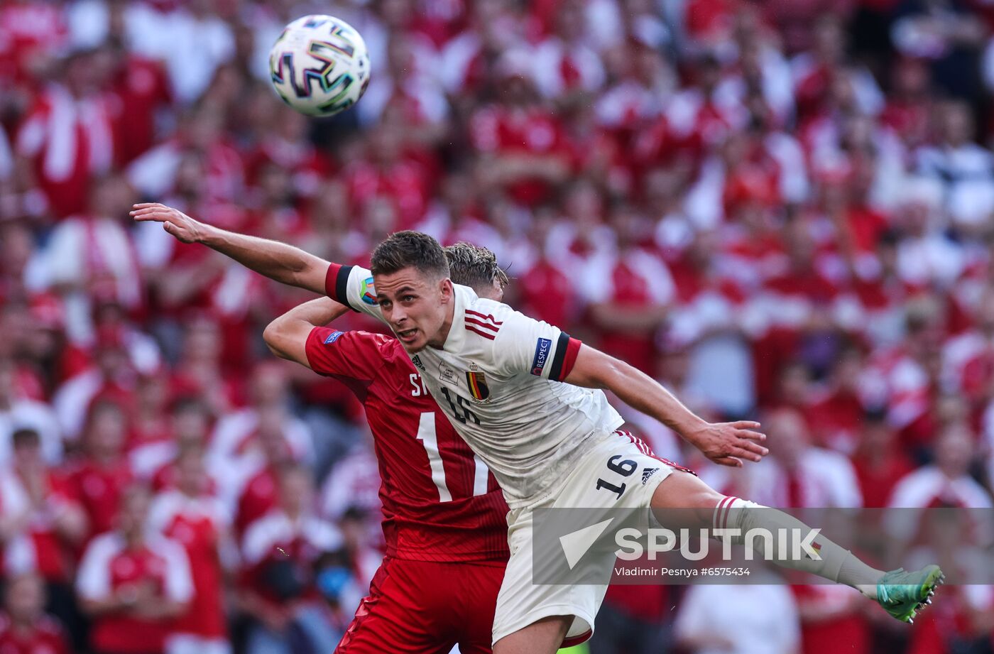 Denmark Soccer Euro 2020 Denmark - Belgium