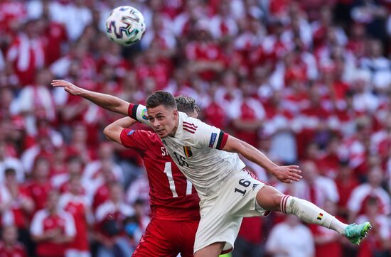 Denmark Soccer Euro 2020 Denmark - Belgium