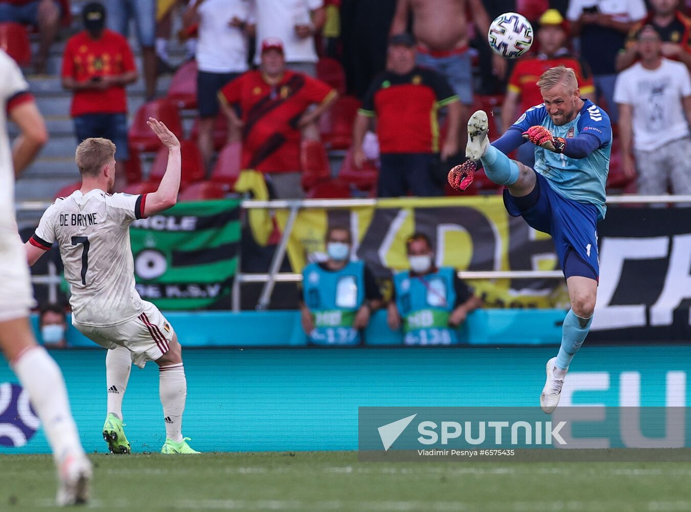 Denmark Soccer Euro 2020 Denmark - Belgium